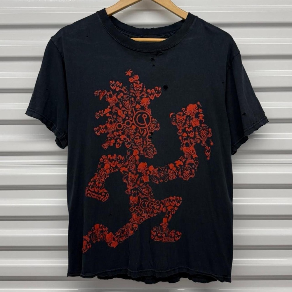 VTG 2004 Insane Clown Posse Hatchet Man Distressed T-Shirt Size M